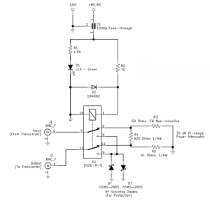 And a PTT change over relay arrangement will be required like this also